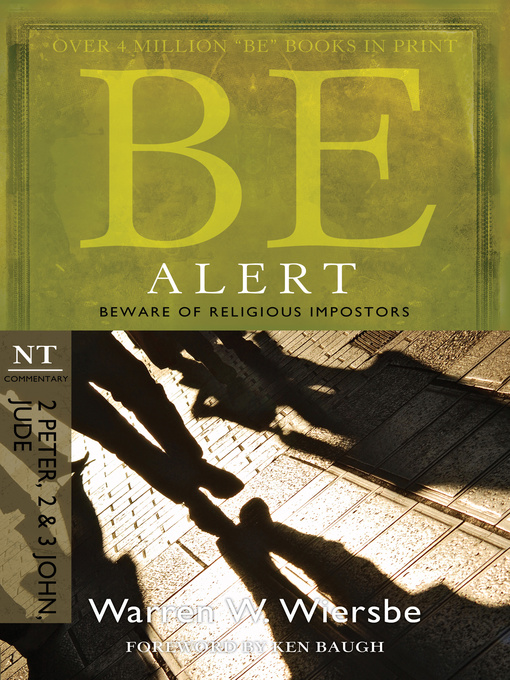 Title details for Be Alert by Warren W. Wiersbe - Available